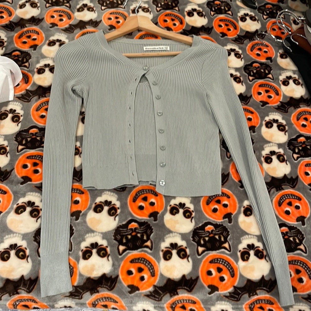A&F sweater tank and sweater matching set